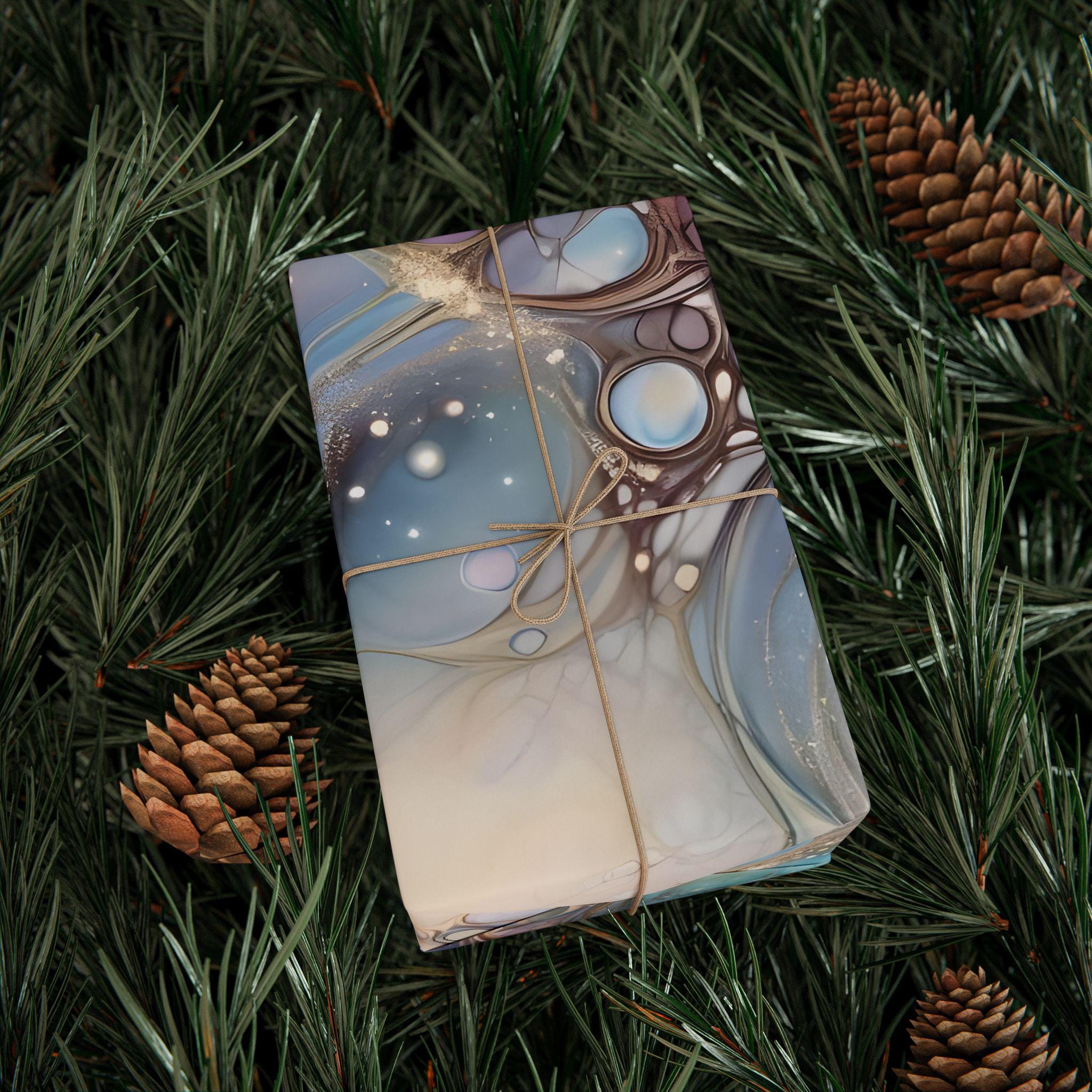 Gift Wrap Paper, Abstract Vivid Color Wrapping Paper Roll, Birthday Christmas Holiday Present Packaging, Craft Supplies, Party Decor, Gift